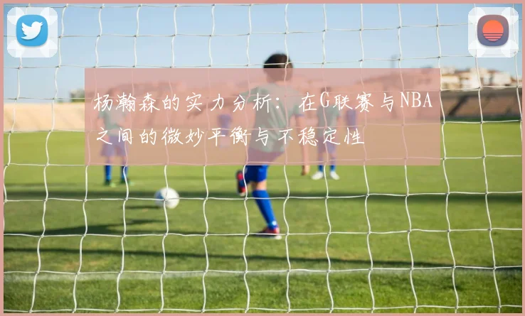 杨瀚森的实力分析：在G联赛与NBA之间的微妙平衡与不稳定性