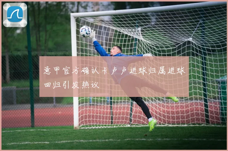 意甲官方确认卡卢卢进球归属进球回归引发热议